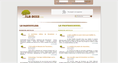 Desktop Screenshot of forum.le-bois.com